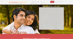 Desktop Screenshot of kumoanimatrimony.com